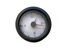 MG F Mk2 TF  Silver faced analogue clock YFB000120