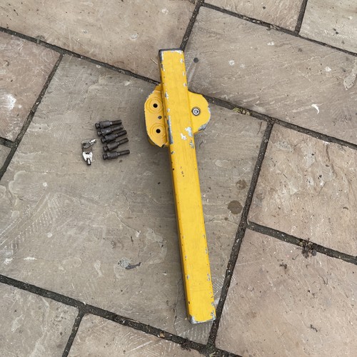 Wheel clamp lock - clamp, van