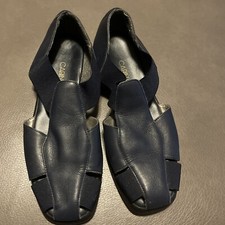 Cabin Creek Navy Blue Leather
