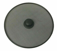 Kitchen Frying Pan Splatter Screen Cover Guard Protective Lid Mesh Fat With Knob