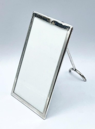 Silver menu holder easel place - silver,