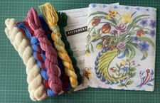 Julia Hickman’s Stitchery - Floral Cornucopia - Tapestry Kit  - New & Complete