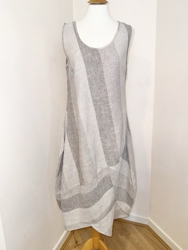 Kokomarina grey 100 linen - grey, 100%
