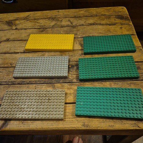 Lego vintage thick base plates - vintage,