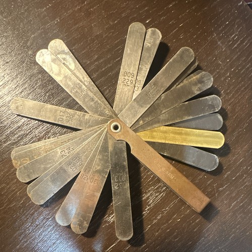 Vintage feeler gauge - gauge, set
