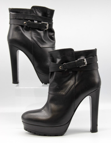 Belstaff black leather - belstaff,