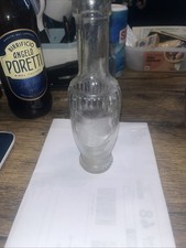 Antique Ribbed Clear Glass