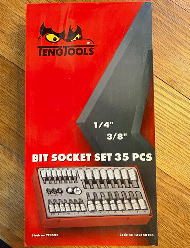 Teng tools ttbs35 35pc - teng, 1/4”