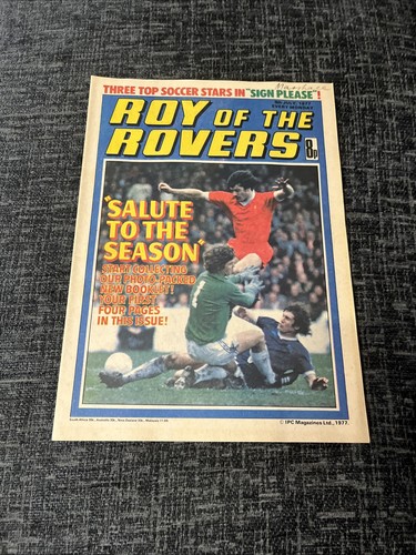 Roy the rovers comic 9 - comic,