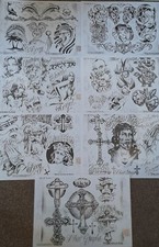 Tattoo flash sheets Jenny