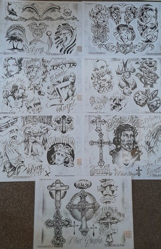 Tattoo flash sheets - , jenny