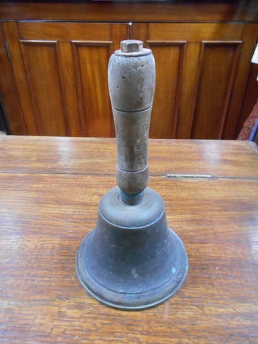 Vintage high brass hand - 9",