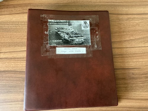 Postcard album with - , royal