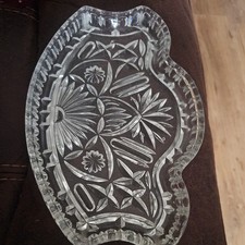 Vintage Etched Glass  Dressing