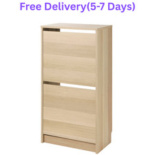 IKEA BISSA Shoe Cabinet with 2