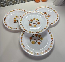 Arcopal Orange Blossom And Tulip Collection 11” Dinner Plates 4
