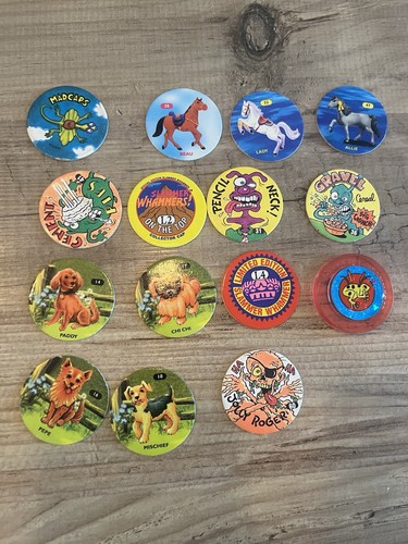 Vintage pogs slammers 18pc - vintage,