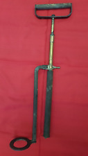 C.T&Co Ltd /41 Hand Bilge pump, brass, with original foot brace