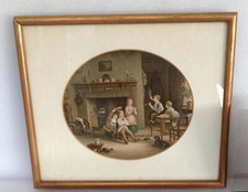 LE BLOND OVAL Antique Print