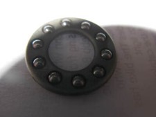 Thrust ball bearing .774 x .375 x .125   Approx 3/4" x 3/8" x 1/8" Lot of 20