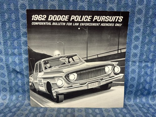 1962 dodge police car original - 1962,