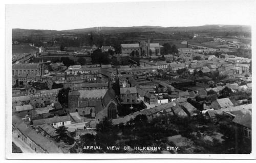 Aerial view kilkenny - kilkenny, city