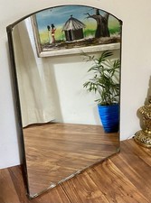 Vintage Frameless Mirror