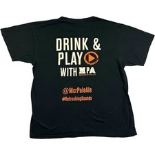 Manchester Pale Ale T Shirt Large Black Beer Pub T Shirt Graphic Summer Tee L