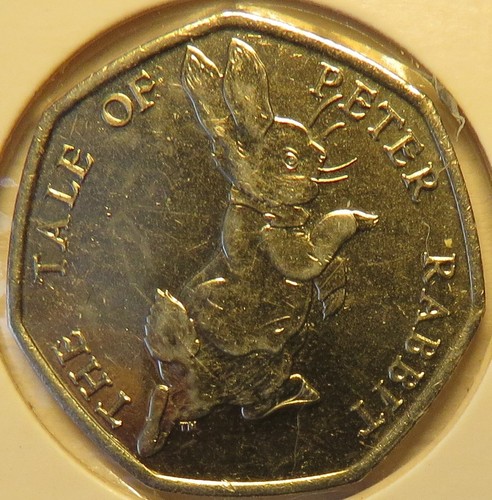 Coins 2017 fifty - fifty, pence