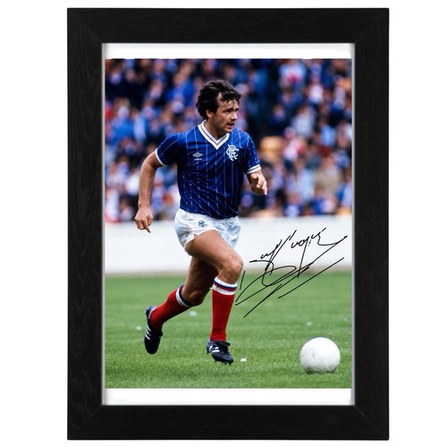 Davie cooper signed - signed, autograph