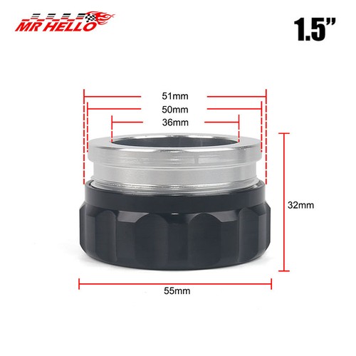 37mm 48mm aluminum - 1.5", 37mm-48mm