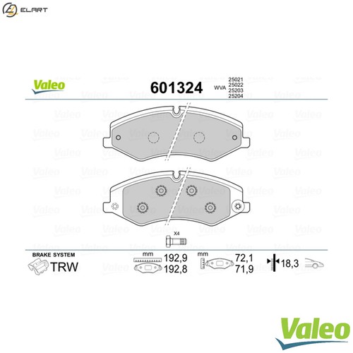 Brake pad set - brake,