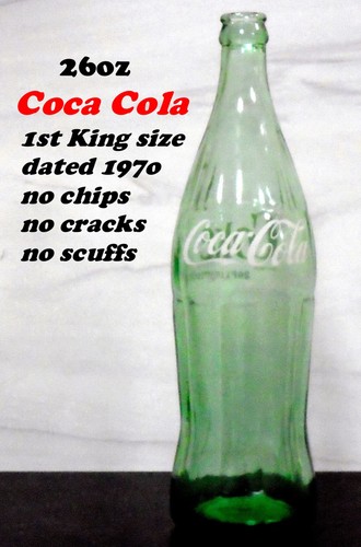 Vintage coca cola bottle oz - 26,