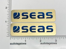 Seas Speaker Grill Badges Pair