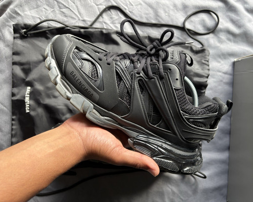 Balenciaga track black - track, top