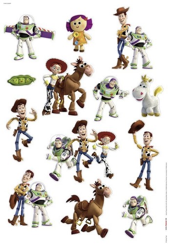 Toy story large - toy, wall