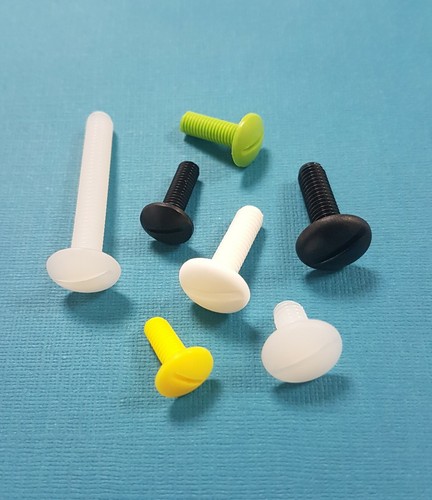 Nylon plastic slotted mushroom - nylon,