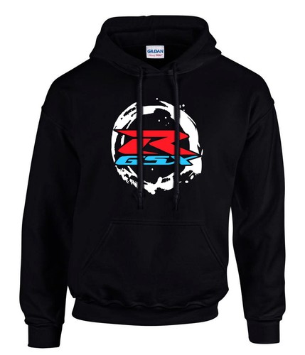 Suzuki gsxr logo hoodie - suzuki, hooded