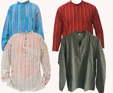 Stripe grandad men kurta - stripe,