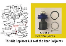 RoadNutz Poly Balljoint Kit