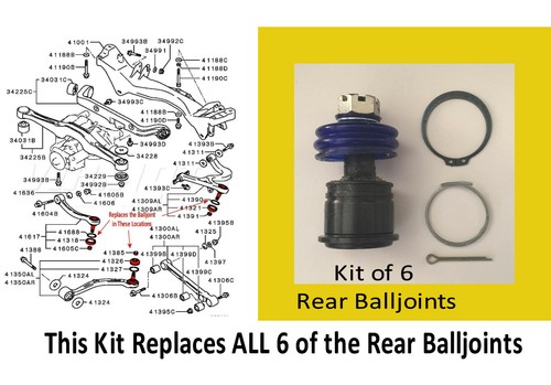 Roadnutz poly balljoint kit - roadnutz,