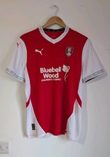 Rotherham United Puma Home Football Shirt 2024-25 Size Medium Mens