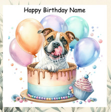 Personalised STAFFY Greeting