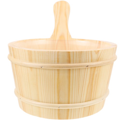 Wood sauna bucket wooden - wood,