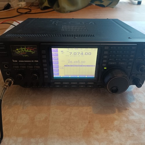 Icom 756 6m transceiver - hf,