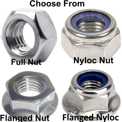 Stainless steel nuts full - steel,