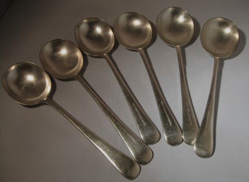 Soup spoons 1960 s - 6,