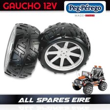PEG PEREGO GAUCHO ROCK'IN JEEP 12 VOLT PEG PEREGO REPLACEMENT REAR WHEELS TYRES