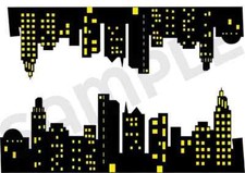 🍰Comic Skyline building