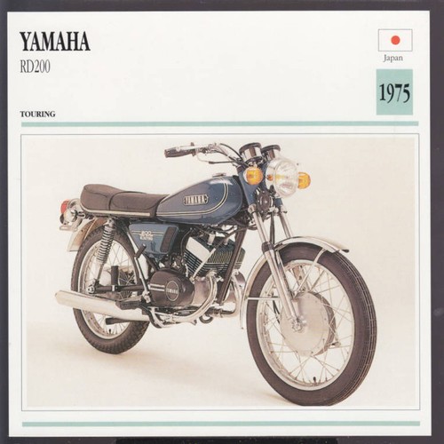 1975 yamaha rd200 200cc - yamaha, rd-200cc